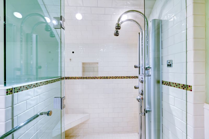 Modern Shower with Tiles